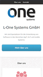 Mobile Screenshot of l-one.de